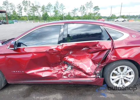 2017 Chevrolet Impala 1Lt from USA, damaged, VIN 2G1105S36H9189384